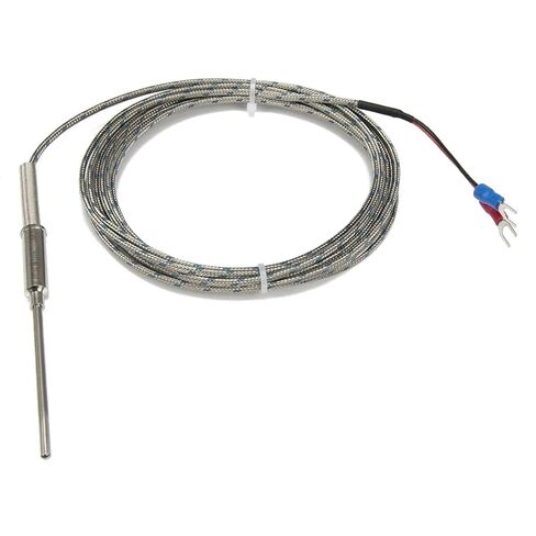 FTARP08 K Type 3 metres Metal screening Cable 50mm Flexible Probe sheathed thermocouple Temperature Sensor(K 3mm Diameter) in Saudi Arabia