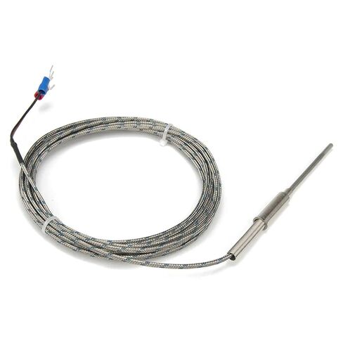 FTARP08 K Type 3 metres Metal screening Cable 50mm Flexible Probe sheathed thermocouple Temperature Sensor(K 3mm Diameter) in Saudi Arabia