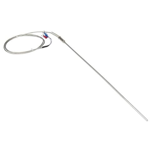 FTARP08 PT100 Type 1m Metal Braided Cable 300mm Flexible Probe sheathed RTD Temperature Sensor Diameter 3mm 4mm 5mm 6mm WZPK-191(B 6mm Diameter) in Saudi Arabia