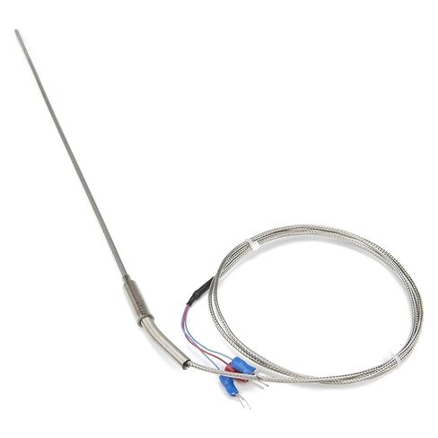FTARP08 PT100 Type 1m Metal Braided Cable 300mm Flexible Probe sheathed RTD Temperature Sensor Diameter 3mm 4mm 5mm 6mm WZPK-191(B 6mm Diameter) in Saudi Arabia