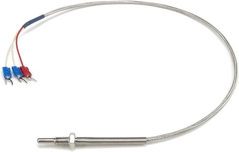 FTARP09 PT100 Type 22mm Probe Length 0.5m Metal Braided Cable RTD Temperature Sensor in Saudi Arabia