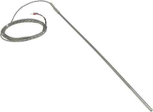 FTARP08 K Type 3 metres Metal screening Cable 400mm Flexible Probe pins terminals sheathed thermocouple Temperature Sensor(K 4mm Diameter) in Saudi Arabia