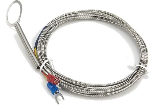 FTARR01 J Type 2m Metal screening Cable 18mm Diameter Hole Ring Head thermocouple Temperature Sensor in Saudi Arabia