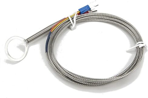 FTARR01 J Type 2m Metal screening Cable 18mm Diameter Hole Ring Head thermocouple Temperature Sensor in Saudi Arabia