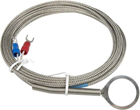 FTARR01 J Type 2m Metal screening Cable 18mm Diameter Hole Ring Head thermocouple Temperature Sensor in Saudi Arabia