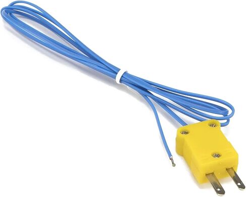 FTARW02 K Type 1m PTEE Cable Wire Head Plug Connection thermocouple Temperature Sensor in Saudi Arabia