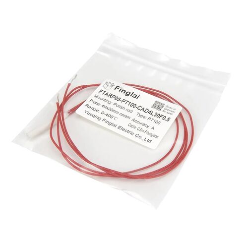 FTARP05 PT100 0.5m fibreglass Braided Cable 4 * 30mm ceram Polish Rod Probe RTD Temperature Sensor(B Grade) in Saudi Arabia