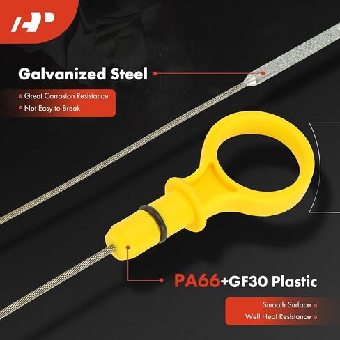 عصا قياس زيت المحرك A-Premium 6.7L 8 Cyl متوافقة مع Ford F-250 F-350 F-450 F-550 Super Duty، 2011 2012 2013 2014 2015 2016، عصا قياس زيت المحرك in Kuwait