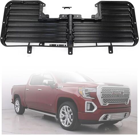 Active Grille Shutter W/o Motor Compatible With 2017 2018 2019 Chevy Silverado 1500 GMC Sierra 1500 Replacement for 84363184 GM1206119 in Saudi Arabia
