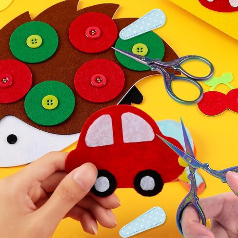 3.6 Inch Small Embroidery Sewing Scissors with PU Leather Cover for Handicraft, DIY Craft Projects, Scrapbooking, Office Supplies, and Teacher Use in Saudi Arabia