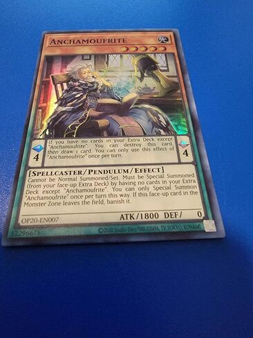 Anchamoufrite - OP20-EN007 - OTS Tournament Pack 20 - Super Rare in Saudi Arabia