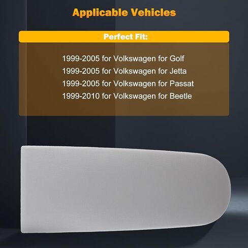 ASAPE Center Console Lid Replacement Armrest Cover with Latch Fit for Volkswagen for 1999-2005 for Golf Jetta MK4 Passat, 1999-2010 for Beetle(Grey) in Saudi Arabia