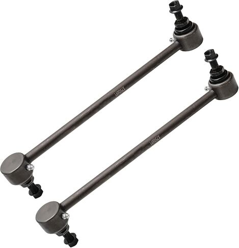 Detroit Axle - 10pc Front Suspension Kit for 13-16 Dodge Dart, 2 Struts & Coil Spring 2 Sway Bars 4 Tie Rods 2 Boots 2013 2014 2015 2016 Replacement in Saudi Arabia
