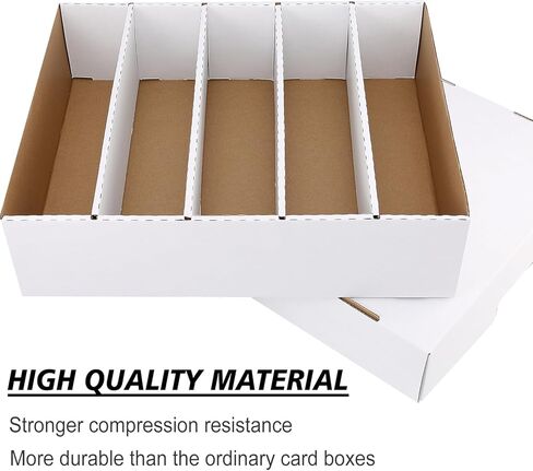 3PACK Trading Card Storage Box, 3900-Count Sports Card Boxes Card Sorting Tray Cases Card, Collection Box for Topps Football Basketball Cards, Collectors Storage Box for MTG TCG in Saudi Arabia