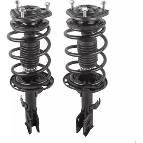 Front Complete Struts Assembly Shock Coil Spring Assembly 172990 172989 Compatible for 2014-2018 Toyota Corolla 2019 1.8L Excludes Sport suspension in Kuwait