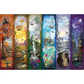 Ravensburger The Six Portals 7000 Piece Jigsaw Puzzle | Premium Quality Made in Europe | FSC Certified Materials in Saudi Arabia