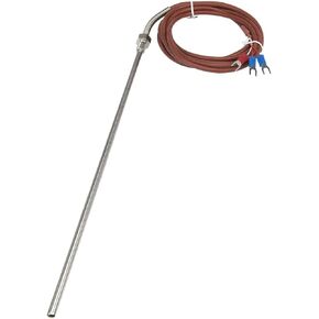 FTARP09 PT1000 Type 2m Silica Gel Cable 316L Probe Head RTD Temperature Sensor M8 Thread(150mm) in Saudi Arabia