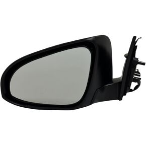 مرآة جانبية للراكب الأيمن تناسب 2012 2013 2014 تويوتا كامري مع زجاج كهربائي قابل للطي يدويًا غير ساخن باللون الأسود استبدال TO1321275 in Kuwait