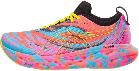 ASICS Men's Gel-Nimbus 25 Running Shoes, 12.5, Black/Lime Zest in Saudi Arabia