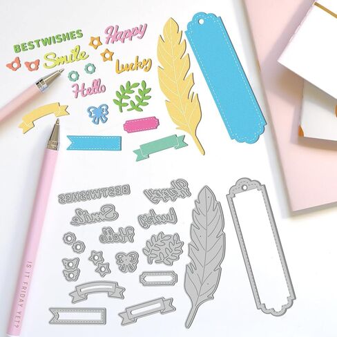 Cup Box Cutting Dies Gift Box Card Making Die Stencil Metal Die Cuts Card Scrapbooking Embossing Template Dies for Greeting Cards Birthdays Craft Paper Album Invitation Festive Decor in Kuwait