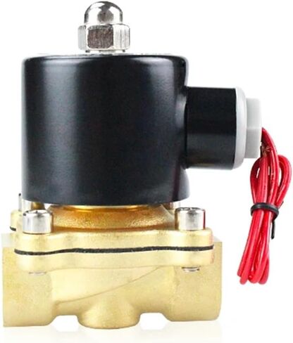 Electric Closed Solenoid Valve 1/4" 3/8" 1/2" 3/4" 1" DN8/10/15/20/25/50 Normally Pneumatic for Water Oil Air 12V 24V 220V 110V(2W025-08,DC24V) in Saudi Arabia