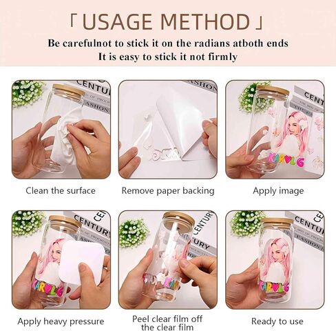 4 Sheet Cup Wraps USA Football UV DTF Cups Stickers Decals Waterproof Rub on Transfers Vinyl Stickers for 16 Oz Glass Cups Cups Luggage Laptop Fridge Wall Furniture Car DIY Craft(10) in Saudi Arabia