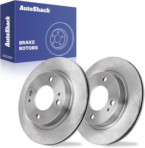 استبدال دوارات الفرامل الأمامية ذات فتحات تهوية 9.02 بوصة (229 مم) من AutoShack لمجموعة 2014-2016 Mitsubishi Mirage 2-PC in Saudi Arabia