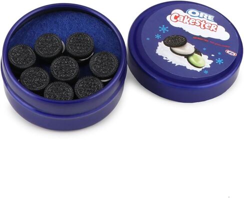1/6 Miniatures Food Set Dollhouse Accessories Tin Box Decoration Simulation Snack Chocolate Sandwich Cookies Ornament (Sandwich Biscuits) in Saudi Arabia