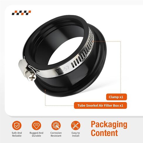 أنبوب غص صندوق مرشح الهواء ث/المشبك لهوندا رانشر 420 2x4/4x4 TRX420 2007-2014 17258-HP5-600 in Saudi Arabia