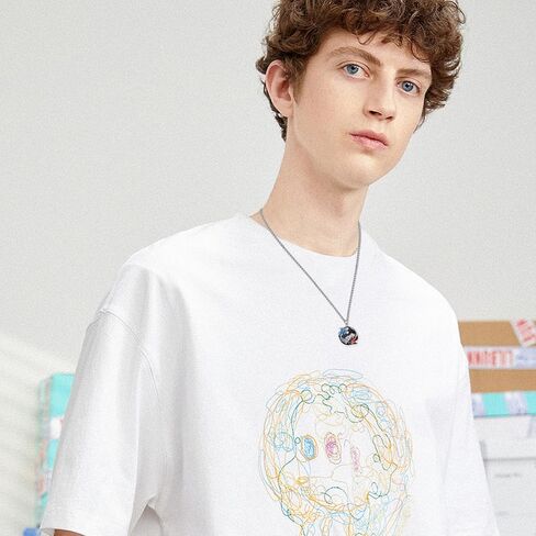 Lion Animal Necklace 925 Sterling Silver Unisex Punk Gothic Hip Hop Rock Animal Pendant ewelry Birthday Gifts for Men Women in Kuwait