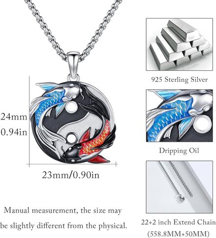 Lion Animal Necklace 925 Sterling Silver Unisex Punk Gothic Hip Hop Rock Animal Pendant ewelry Birthday Gifts for Men Women in Kuwait