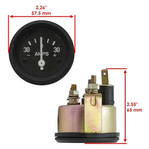 Powersports Replacement Parts for Amp Meter for Massey Ferguson TO35 50 65 85 165 Super 90 70254407 Mod-C33C-34113 in Saudi Arabia