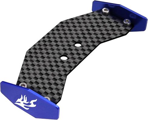 Lightweight Carbon Fiber RC Tail Wing Aluminum RC Rear Wing for Losi 1/24 Micro-B 2WD Buggy High-Performance Upgrade Parts (Blue) in Saudi Arabia