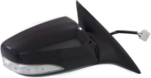 مرآة Garage-Pro متوافقة مع جانب الركاب Hyundai Genesis Coupe 2010-2016، زجاج الطاقة، ضوء إشارة داخلي in Kuwait