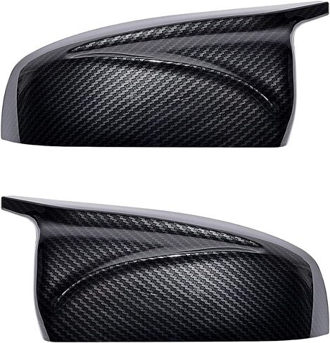 AstraDepot Left Right Rearview Side Mirror Cover Caps Replacement for 2017-2020 2021 2022 BMW G32 GT 6-Series 630i 640i 620d 630d 640d (Carbon Fiber) in Saudi Arabia