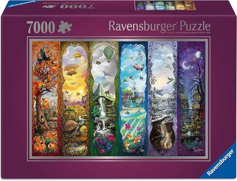 Ravensburger The Six Portals أحجية الصور المقطوعة 7000 قطعة | جودة ممتازة مصنوعة في أوروبا | مواد معتمدة من مجلس رعاية الغابات (FSC). in Saudi Arabia