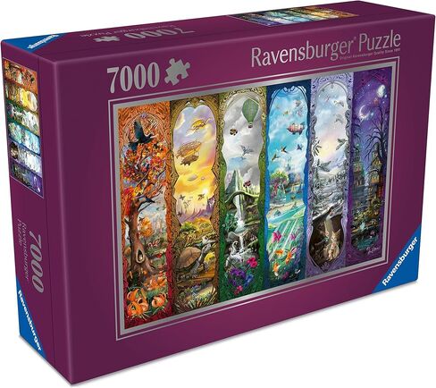 Ravensburger The Six Portals أحجية الصور المقطوعة 7000 قطعة | جودة ممتازة مصنوعة في أوروبا | مواد معتمدة من مجلس رعاية الغابات (FSC). in Saudi Arabia