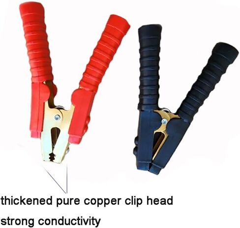 NANSH Booster Jumper Cable Copper Clamps Heavy Duty Car Battery Charger Clamps (2 Pair) in Saudi Arabia