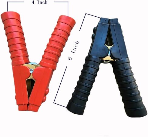 NANSH Booster Jumper Cable Copper Clamps Heavy Duty Car Battery Charger Clamps (2 Pair) in Saudi Arabia
