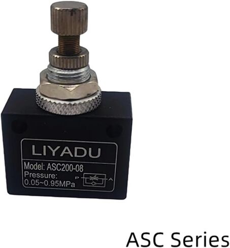 ASC100-06 ASC200-08 ASC300-10 KLA-06/08/10 RE-01 02 03 04 Pneumatic Speed Regulator Valve Flow Control Valve One Way Accelerator(KLA-10) in Saudi Arabia