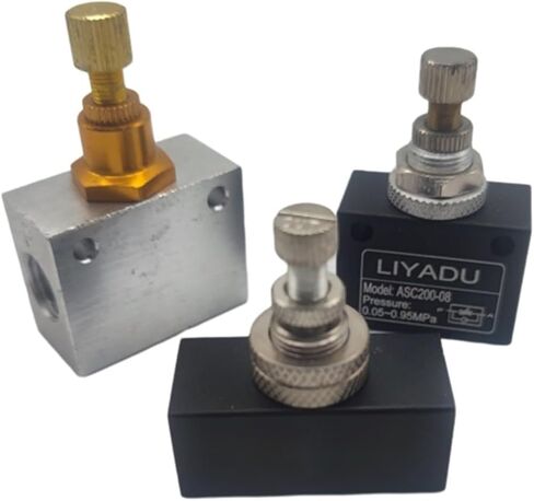 ASC100-06 ASC200-08 ASC300-10 KLA-06/08/10 RE-01 02 03 04 Pneumatic Speed Regulator Valve Flow Control Valve One Way Accelerator(KLA-10) in Saudi Arabia