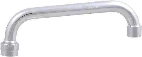 BK Resources Evolution Series Commercial Kitchen 18" Swing Double Jointed Spout, NSF, Stainless Steel, Heavy Duty Faucet Parts, 2.0 GPM Flow Rate in Kuwait