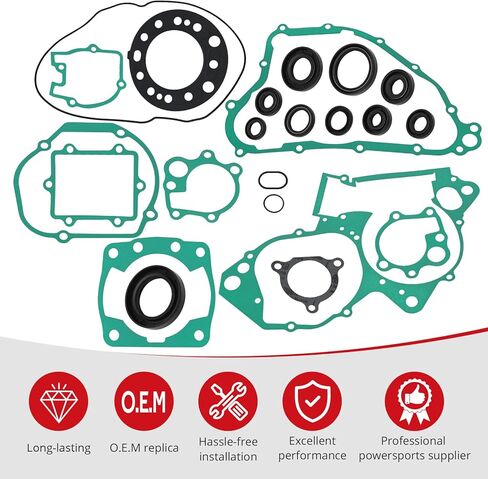 JAVIK Complete Top and Bottom End Engine Gasket Oil Seal Kit for Honda CR250R 2002-2004 O.E.M# 14132-KZ3-L20 in Saudi Arabia