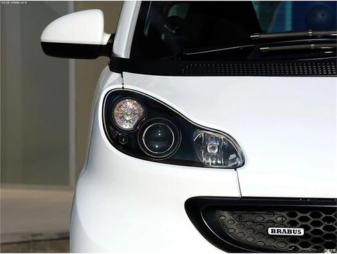 Front Headlamp Cover Headlight Shell Compatible For Mercedes-Benz Smart W451 2012 2013 Transparent Lampshade Lens(Right 1PCS) in Saudi Arabia