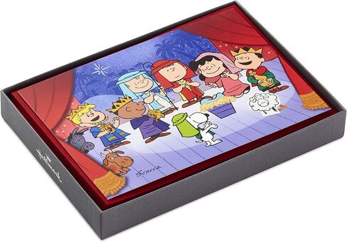 Hallmark Peanuts Christmas Cards, Nativity Pageant (16 Cards and 17 Envelopes) in Saudi Arabia