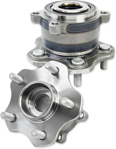 زوج 513121 مجموعة محور العجلة الأمامية المتوافقة مع Chevy Impala Lucerne Venture، لكاديلاك DTS Eldorado Deville Seville لـ Buick Century Regal، لبونتياك مونتانا جراند بريكس، 5 عروة مع ABS in Kuwait