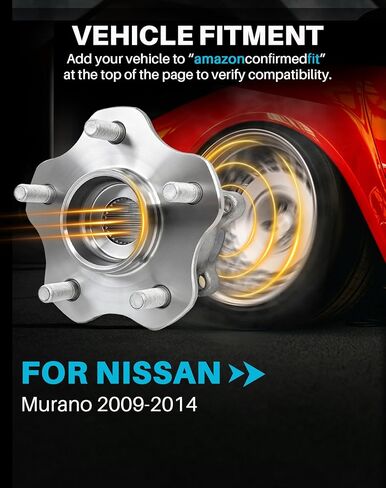 زوج 513121 مجموعة محور العجلة الأمامية المتوافقة مع Chevy Impala Lucerne Venture، لكاديلاك DTS Eldorado Deville Seville لـ Buick Century Regal، لبونتياك مونتانا جراند بريكس، 5 عروة مع ABS in Kuwait