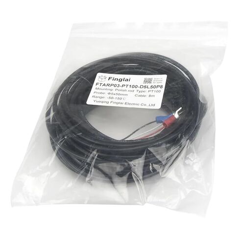FTARP03 PT100 8m Plastic Cable Waterproof Temperature Sensor in Saudi Arabia