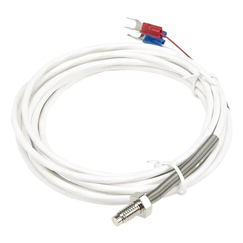 FTARB02 PT100 Type M6 Bolt Head Spring Protected 3 metres FEP Cable RTD Screw Temperature Sensor(A Grade) in Saudi Arabia