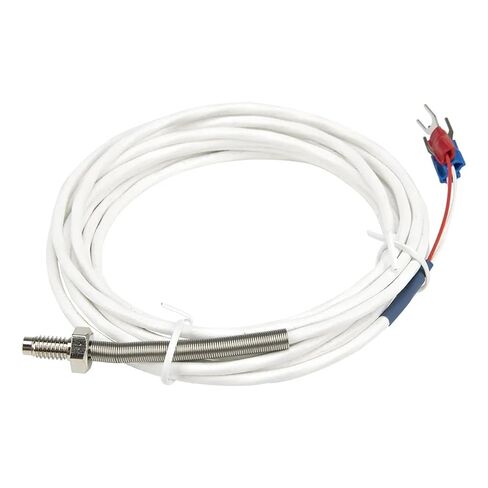 FTARB02 PT100 Type M6 Bolt Head Spring Protected 3 metres FEP Cable RTD Screw Temperature Sensor(A Grade) in Saudi Arabia